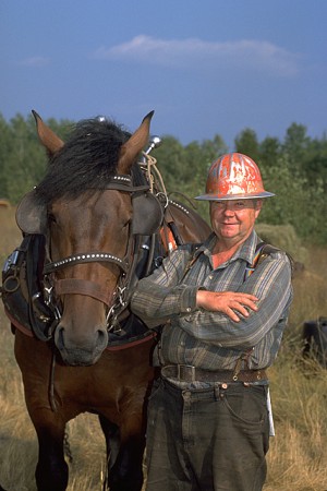 James Paddock and Buddy from Hayward, WI